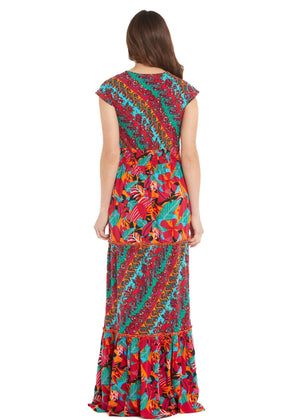 S23D22 - Vestito lungo Urban Nature Baba Design - Gipsy Fashion Wear