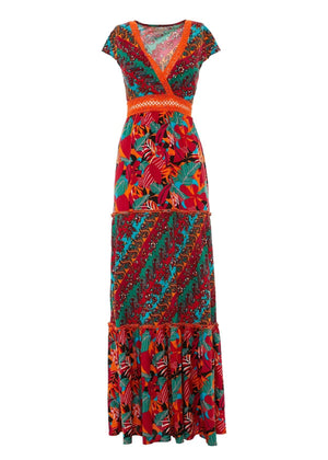 S23D22 - Vestito lungo Urban Nature Baba Design - Gipsy Fashion Wear