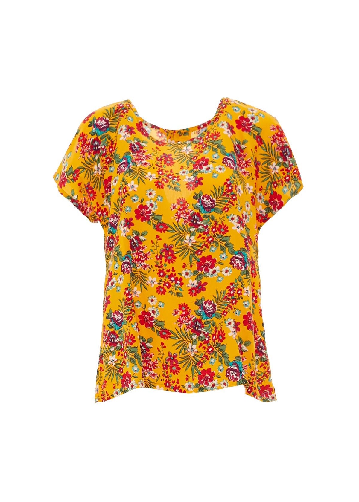 S23T12 - Suéter con diseño de Baba con flores primaverales