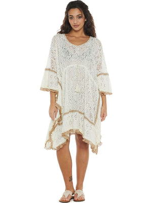 S24C207 - Caftano Jade Plant Baba Design - Gipsy Fashion Wear