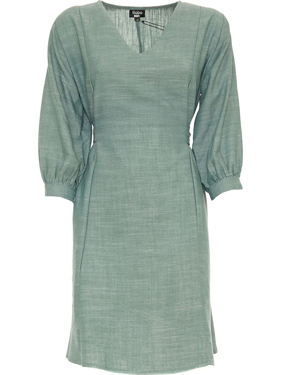 S24D112 - Vestito corto Bamboo Plant Baba Design - Gipsy Fashion Wear