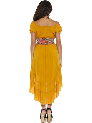 S24D14 - Vestito asimmetrico Hoya Seaside Baba Design - Gipsy Fashion Wear