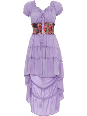 S24D14 - Vestito asimmetrico Hoya Seaside Baba Design - Gipsy Fashion Wear