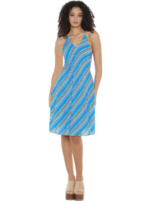 S24D18 - Vestito corto Flowering Calathea Baba Design - Gipsy Fashion Wear