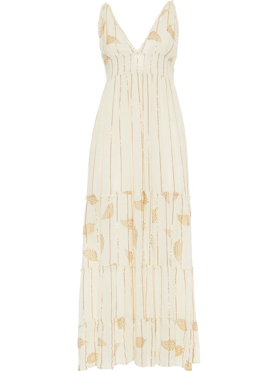 S24D206 - Vestito lungo Blossom Orchid Baba Design - Gipsy Fashion Wear