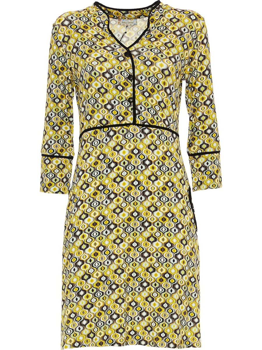 S24D26 - Vestito corto Sunny Psychotria Baba Design - Gipsy Fashion Wear