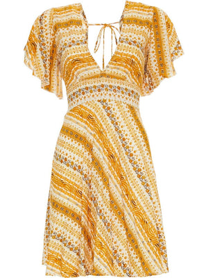 S24D301 - Vestito corto Begonia Spring Baba Design - Gipsy Fashion Wear