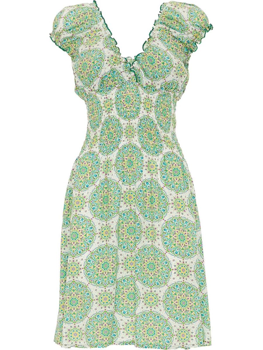 S24D34 - Vestito longuette Floating Lotus Baba Design - Gipsy Fashion Wear