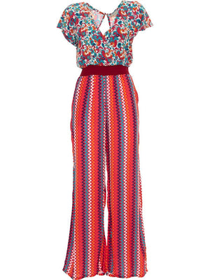 S24D48 - Tuta Flowering Calathea Baba Design - Gipsy Fashion Wear