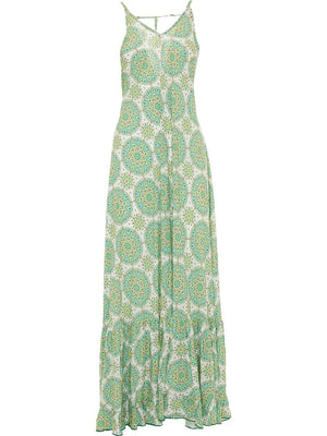 S24D49 - Vestito lungo Floating Lotus Baba Design - Gipsy Fashion Wear