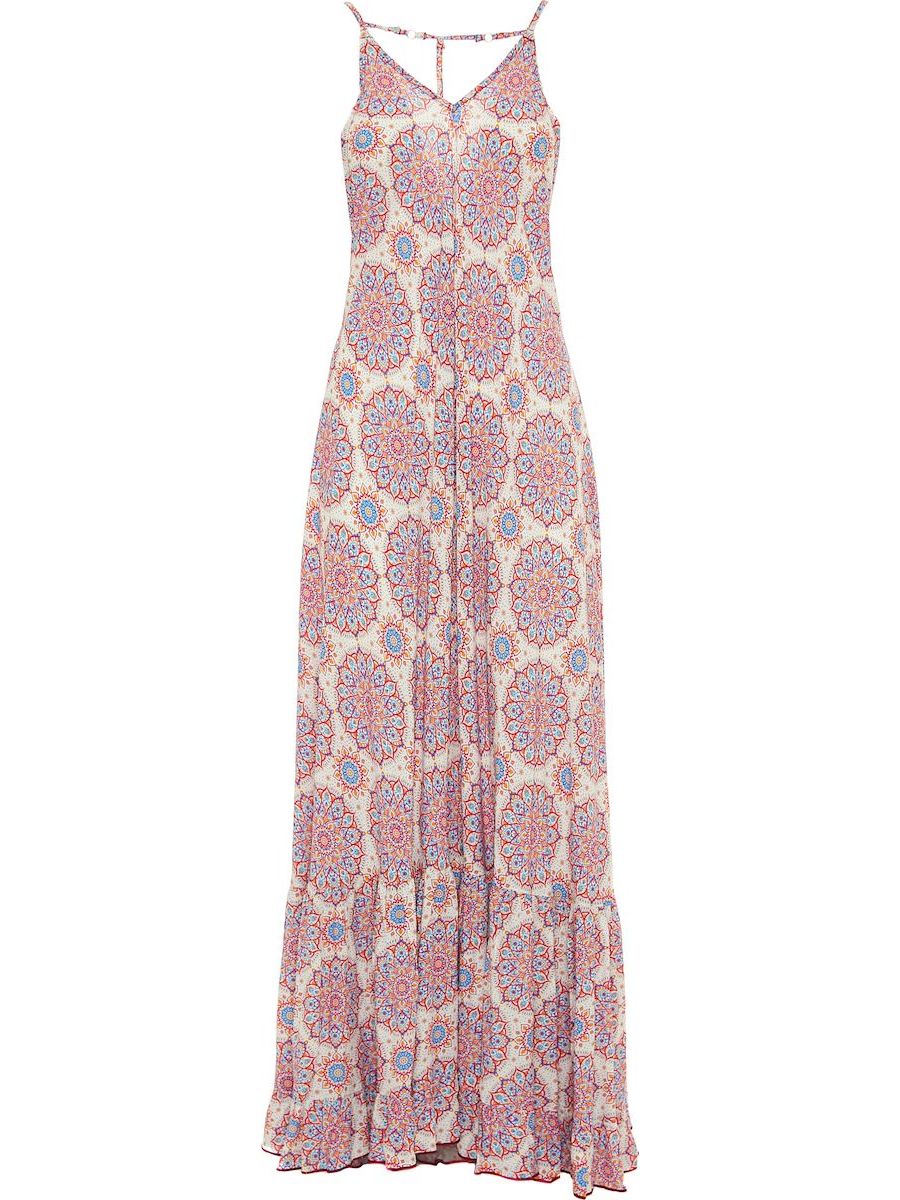 S24D49 - Vestito lungo Floating Lotus Baba Design - Gipsy Fashion Wear