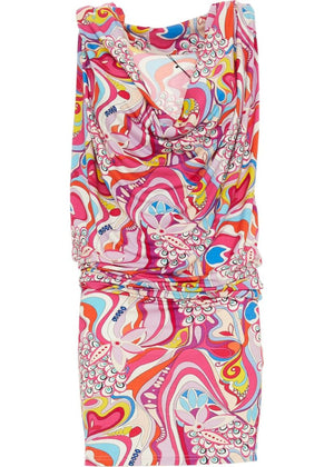 S24D59 - Vestito corto Wild Ginger Baba Design - Gipsy Fashion Wear