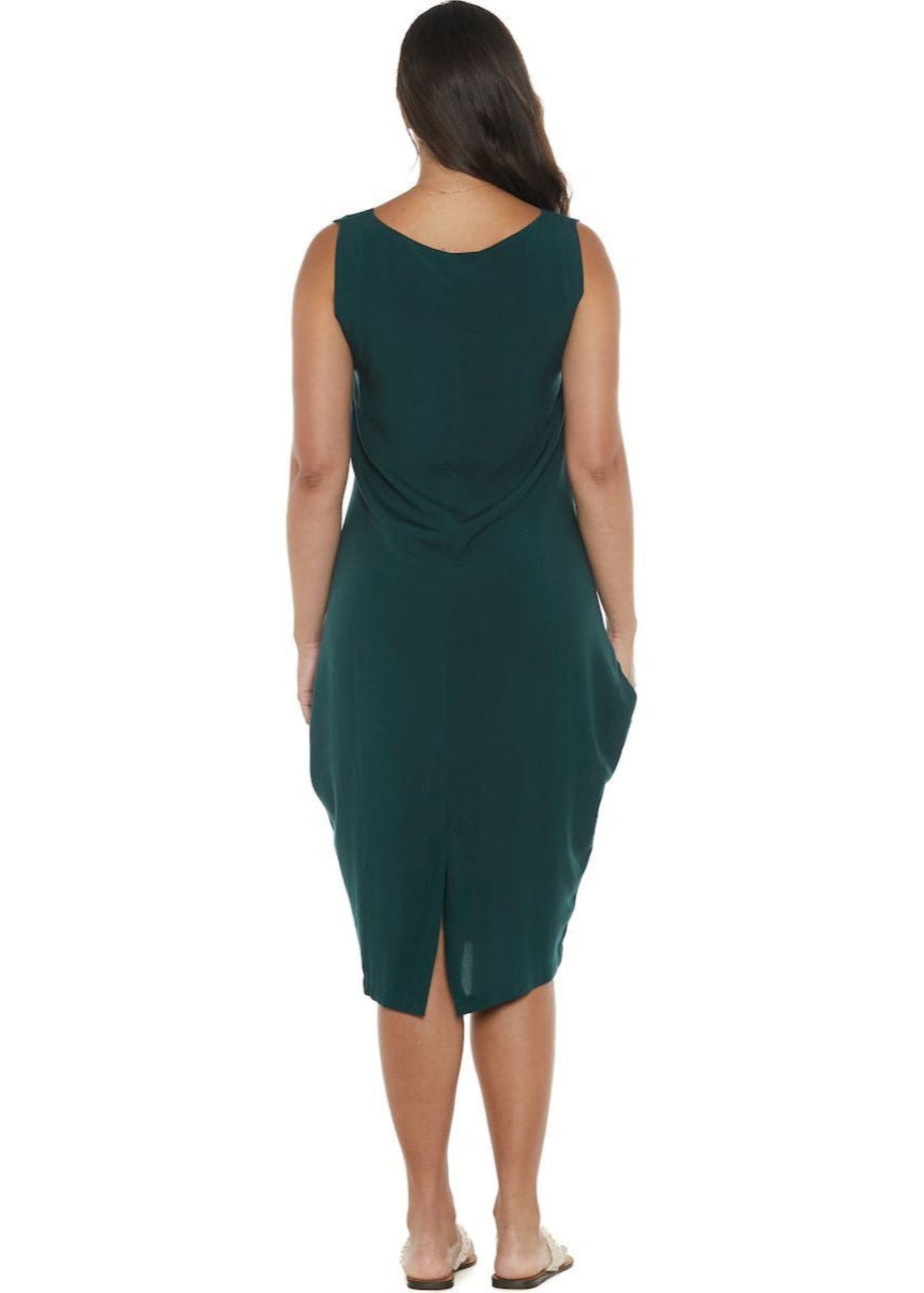 S24HBD03 - Happy Baba Solid Color Dress by Baba Design