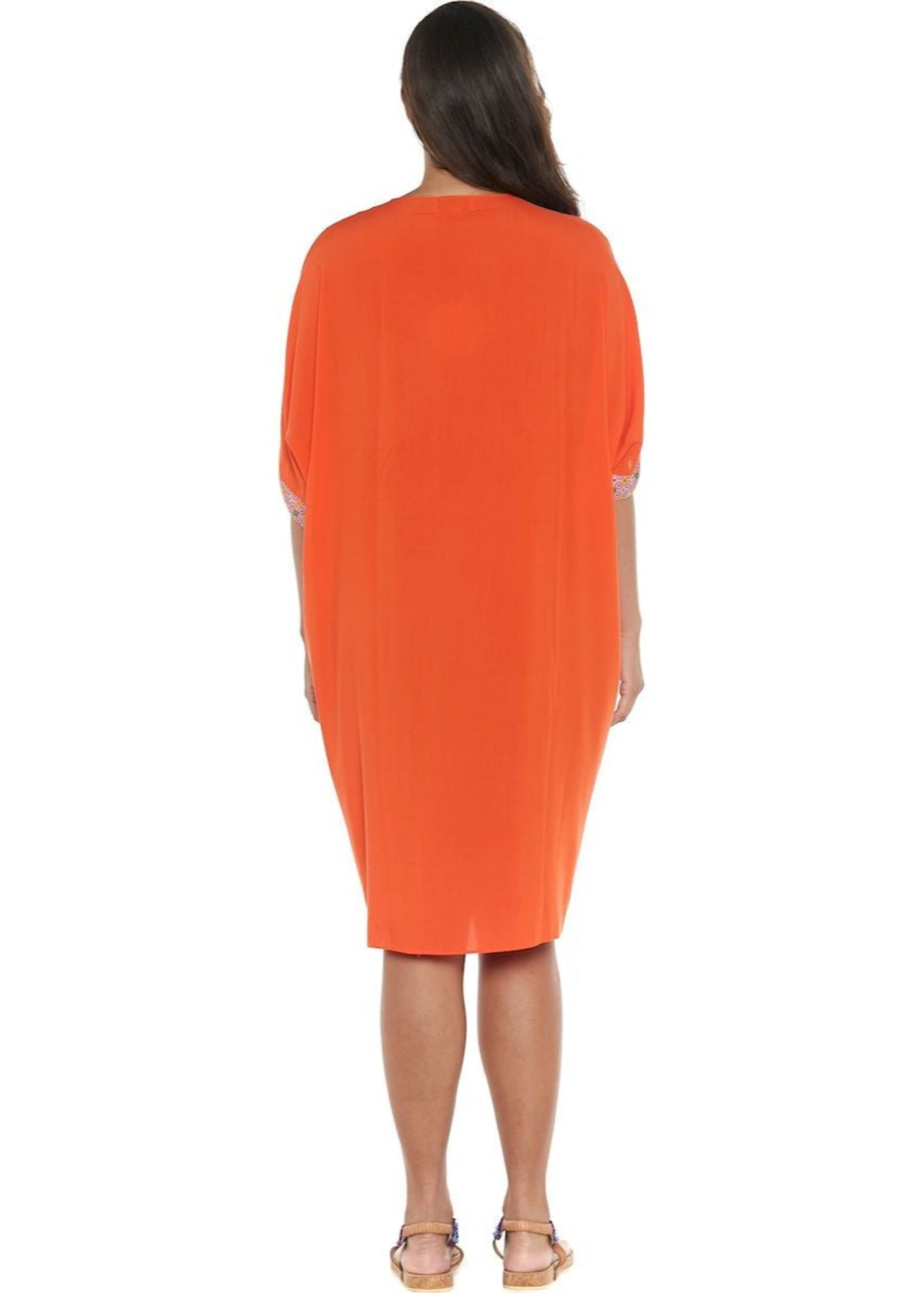 S24HBD09 - Vestito tinta unita Happy Baba di Baba Design