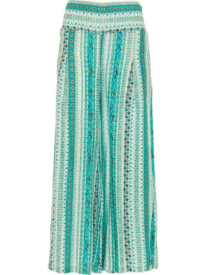 S24P300 - Pantalone palazzo Begonia Spring Baba Design - Gipsy Fashion Wear