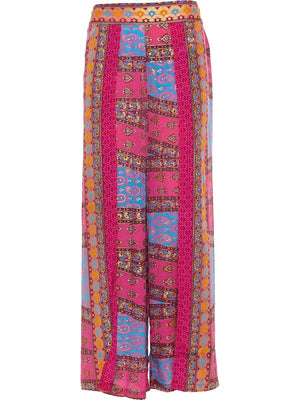 S24P304 - Pantalone Dipladenia Beach Baba Design - Gipsy Fashion Wear
