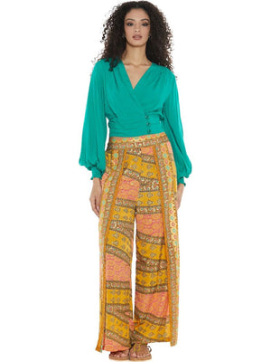 S24T100 - Camicetta Dipladenia Beach Baba Design - Gipsy Fashion Wear