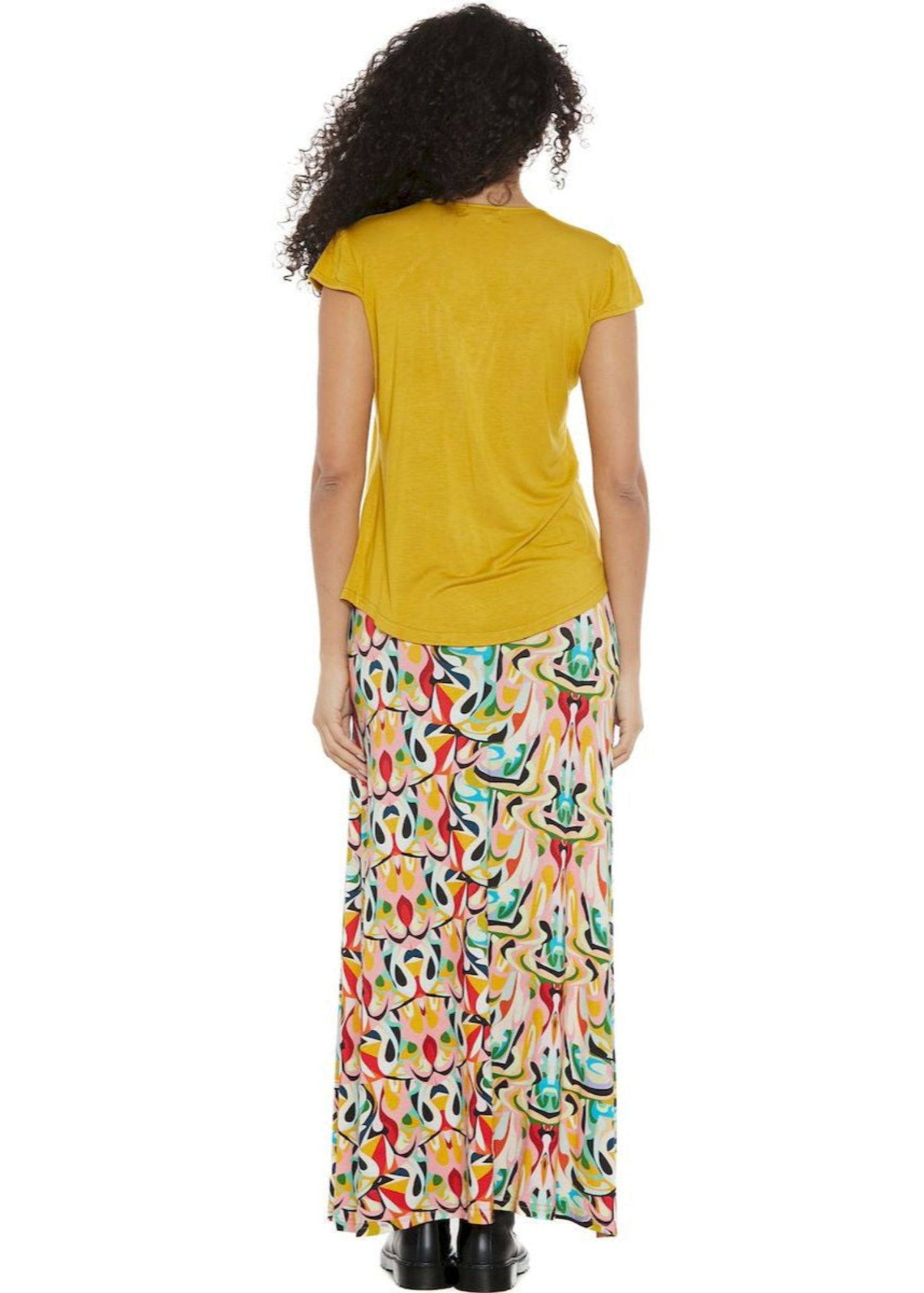 S24SK06 - Gonna lunga Sunny Psychotria Baba Design