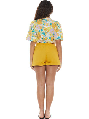 S24T05 - Camicetta Gardenia Blossom Baba Design - Gipsy Fashion Wear