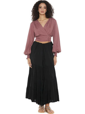 S24T100 - Camicetta Dipladenia Beach Baba Design - Gipsy Fashion Wear