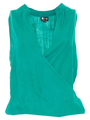 S24T105 - Top incrociato Guanabana Desert Baba Design - Gipsy Fashion Wear