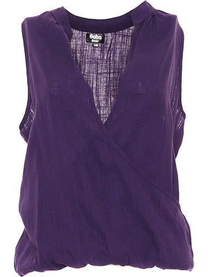 S24T105 - Top incrociato Guanabana Desert Baba Design - Gipsy Fashion Wear