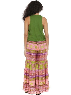 S24T105 - Top incrociato Guanabana Desert Baba Design - Gipsy Fashion Wear