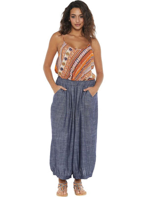 S24T303 - Canottiera Ficus Sunshine Baba Design - Gipsy Fashion Wear