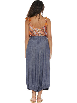 S24T303 - Canottiera Ficus Sunshine Baba Design - Gipsy Fashion Wear