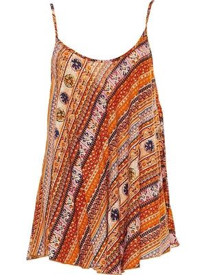 S24T303 - Canottiera Ficus Sunshine Baba Design - Gipsy Fashion Wear