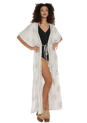 S25C400 - Kimono Seaweed Fever di Baba Design - Gipsy Fashion Wear