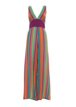 S25D01 - Jumpsuit in cotone Baba Design - Gipsy Fashion Wear