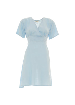 S25D100 - Vestito svasato Linen Lux di Baba Design - Gipsy Fashion Wear