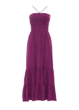 S25D108 - Vestito lungo Cotton Trend di Baba Design - Gipsy Fashion Wear