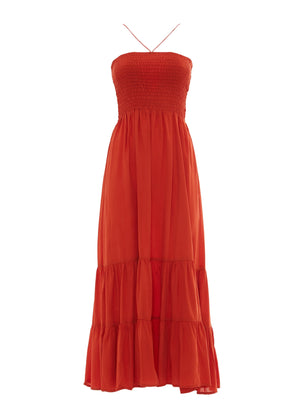 S25D108 - Vestito lungo Cotton Trend di Baba Design - Gipsy Fashion Wear