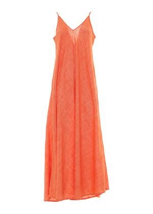 S25D110 - Vestito lungo Crinkle Sunbeam di Baba Design - Gipsy Fashion Wear