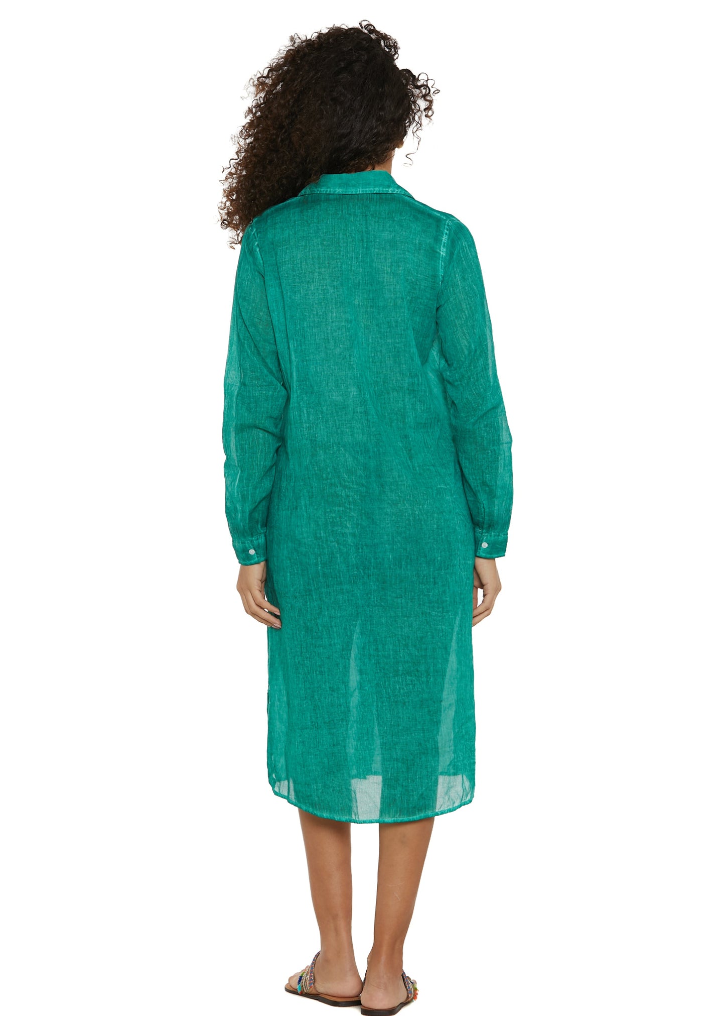 S25D205 - Vestito scamiciato Stonewash Dreams di Baba Design