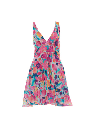 S25D314 - Vestito svasato Sea Bloom di Baba Design - Gipsy Fashion Wear