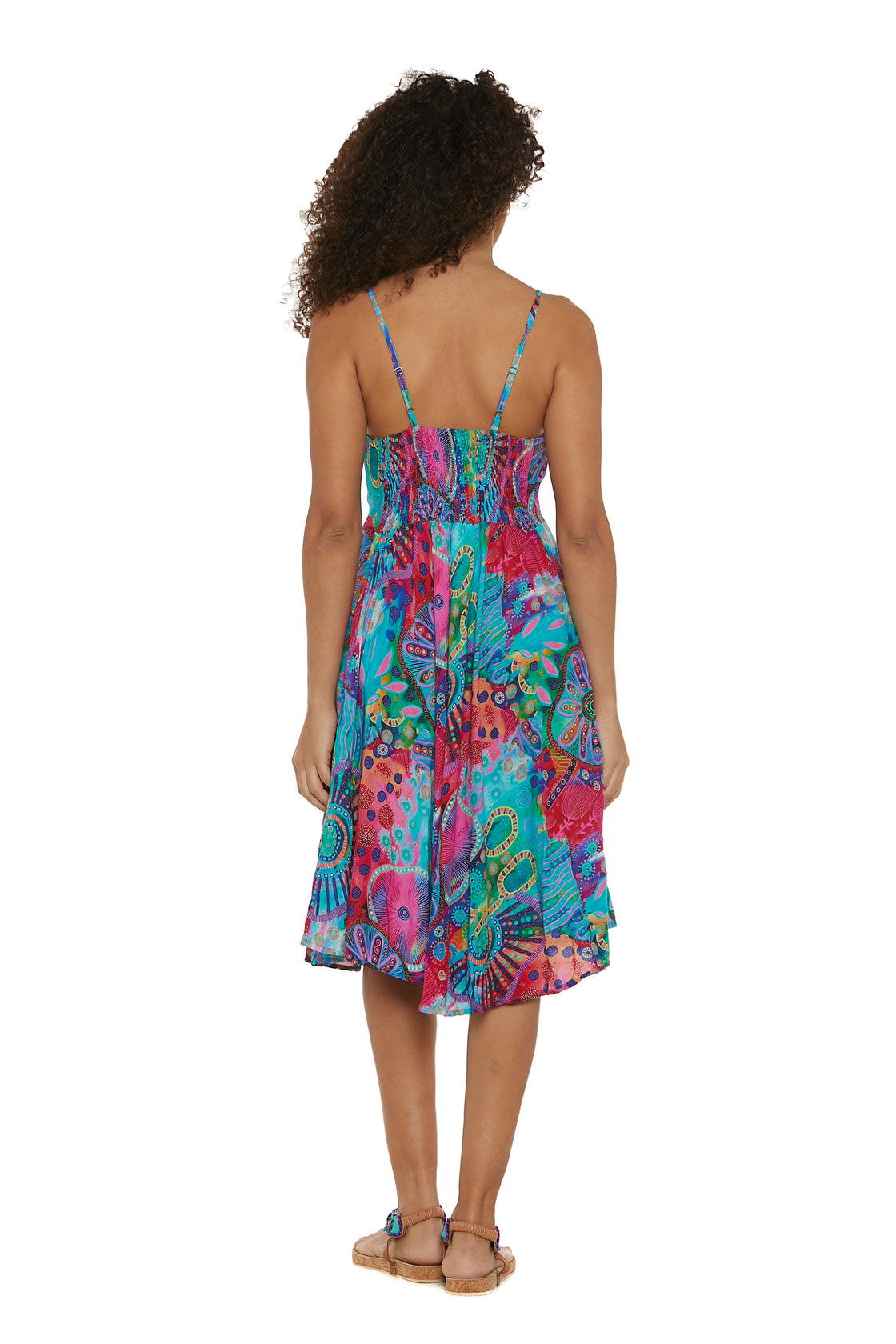 S25D330 - Azure Horizon Dress by Baba Design