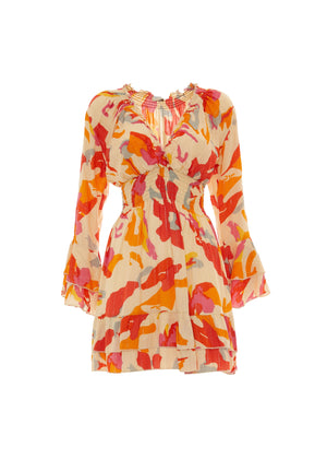 S25D419 - Vestito corto Summer Splash di Baba Design - Gipsy Fashion Wear