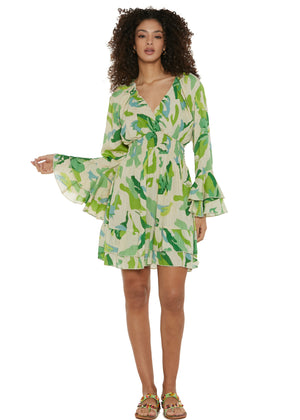 S25D419 - Vestito corto Summer Splash di Baba Design - Gipsy Fashion Wear