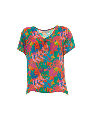 S25HBT03 - Maglia Underwater Stripes Happy Baba di Baba Design - Gipsy Fashion Wear