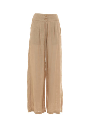 S25P102 - Pantaloni Linen Lux di Baba Design - Gipsy Fashion Wear