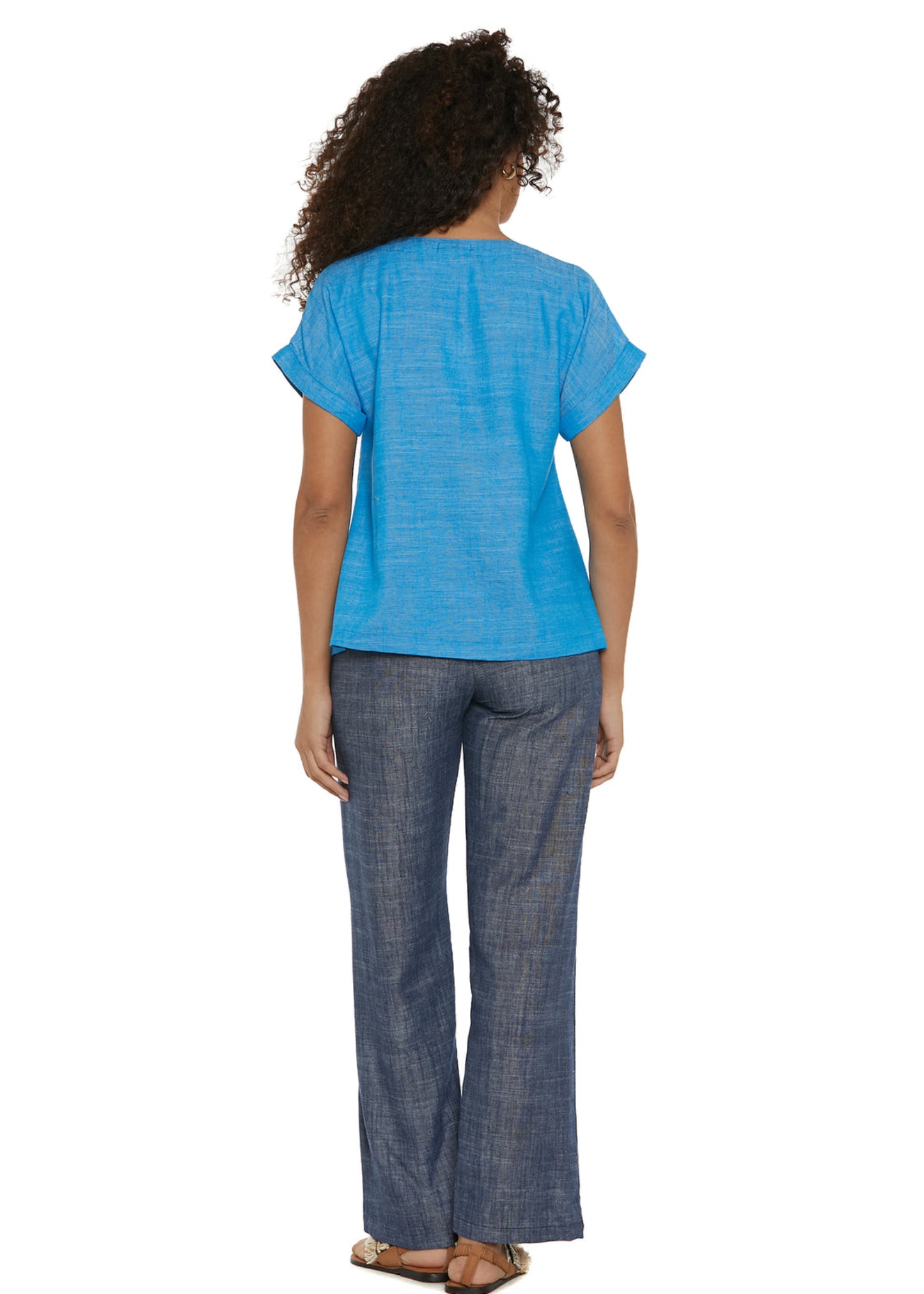 S25P103 - Pantaloni Sea Bloom di Baba Design