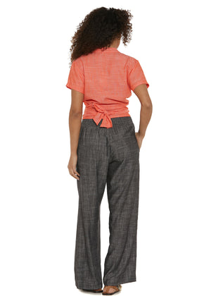 S25P104 - Pantaloni tinta unita Sangallo Garden di Baba Design - Gipsy Fashion Wear