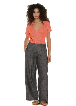 S25P104 - Pantaloni tinta unita Sangallo Garden di Baba Design - Gipsy Fashion Wear