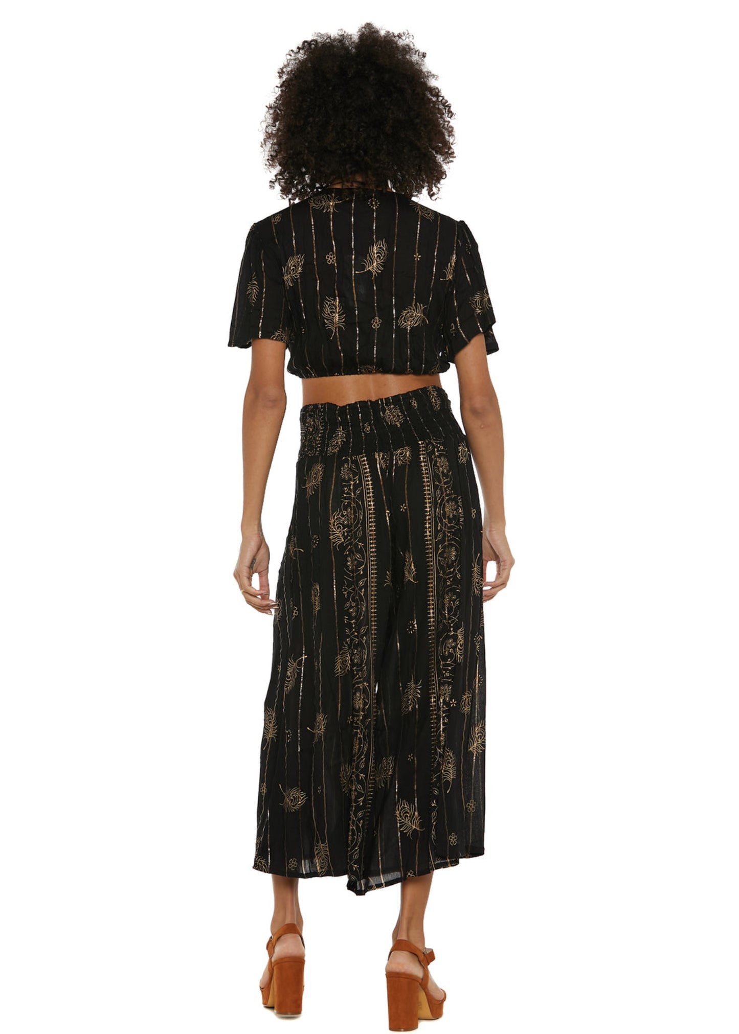 S25P405 - Pantaloni Golden Sand di Baba Design