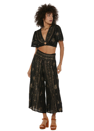 S25P405 - Pantaloni Golden Sand di Baba Design - Gipsy Fashion Wear