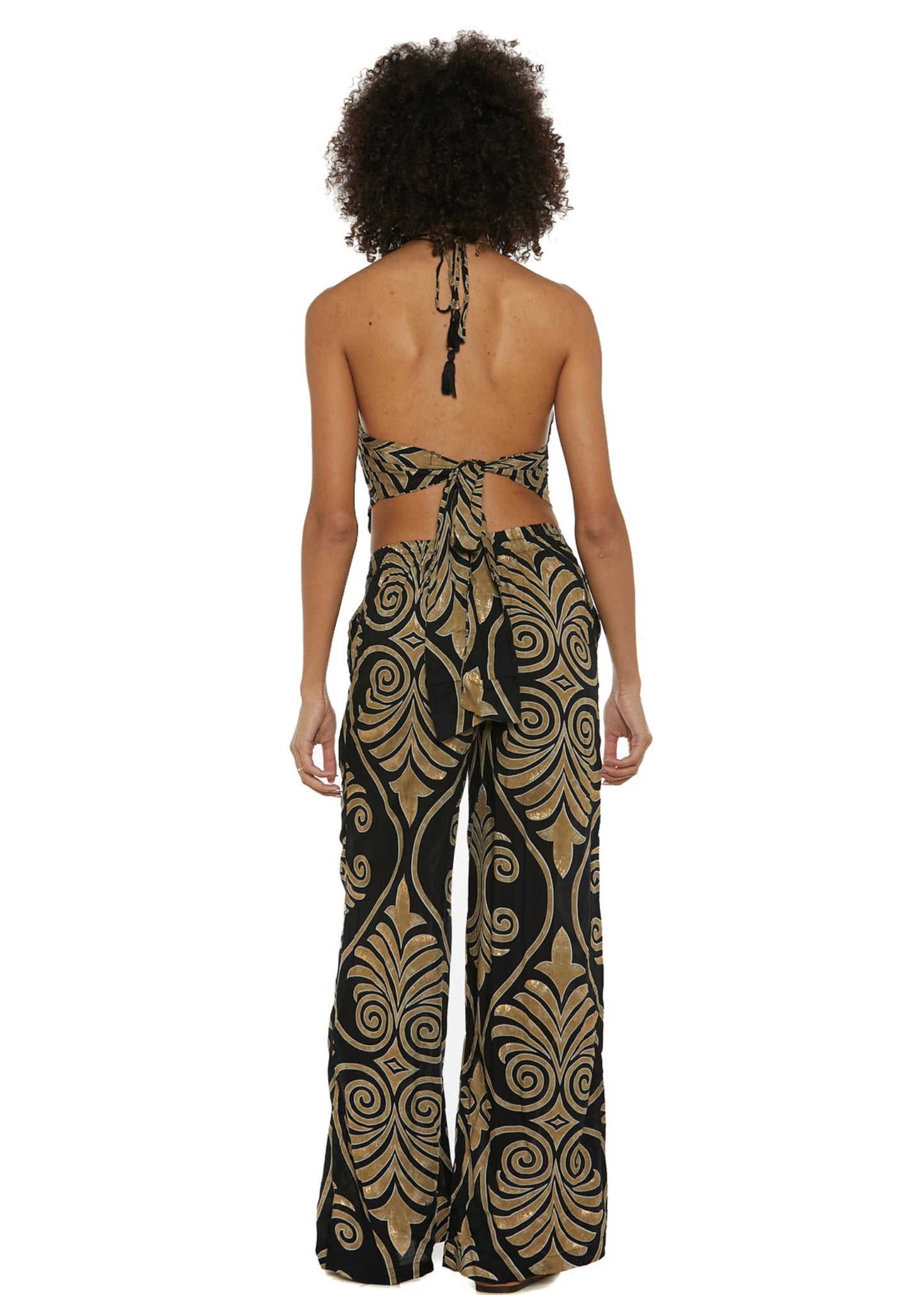 S25P408 - Mermaid Treasure Palazzo Pants by Baba Design