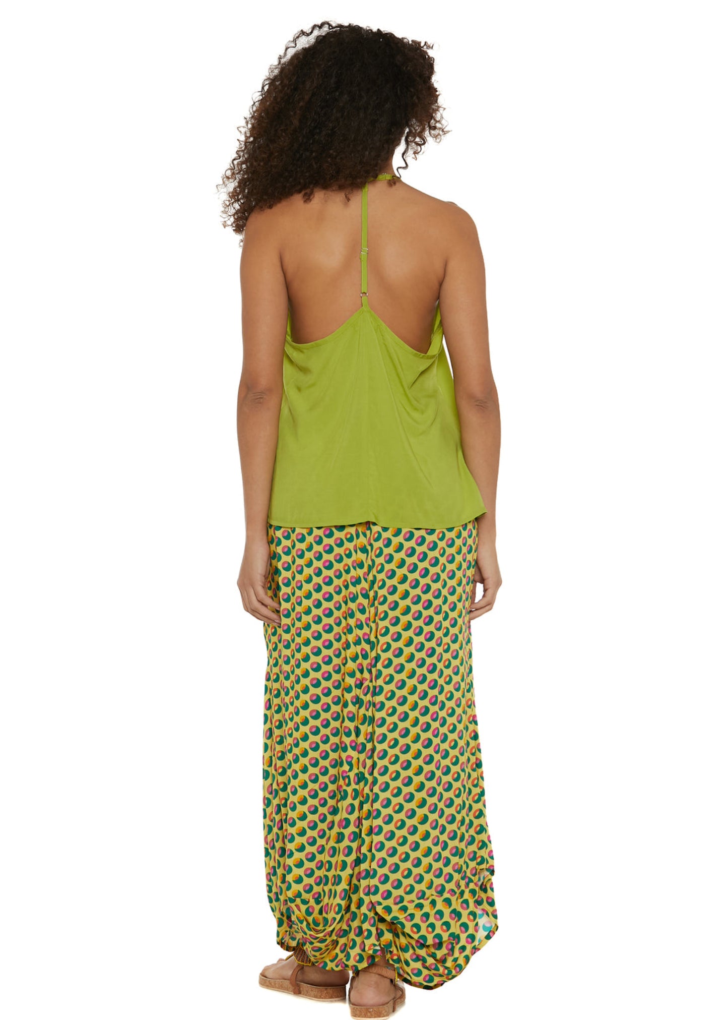 S25SK02 - Gonna lunga Flowers Paradise di Baba Design